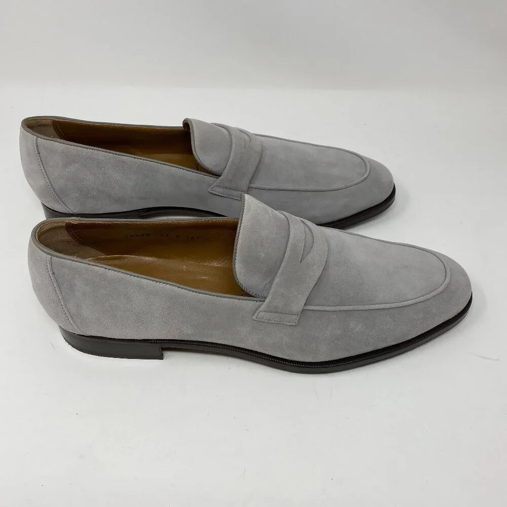 NEW gravati for wilkes bashford suede loafers - Picture 1 of 8